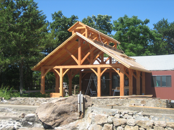 Pavilion construction
